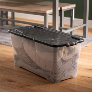 Strata Curve Plastic Storage Box & Lid Size 7 (100 Litre)